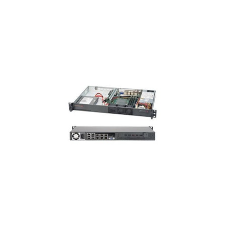 Supermicro SuperServer Intel Atom C2758 200W 1U RackmountServer BareboneSyst SYS-5018A-TN7B